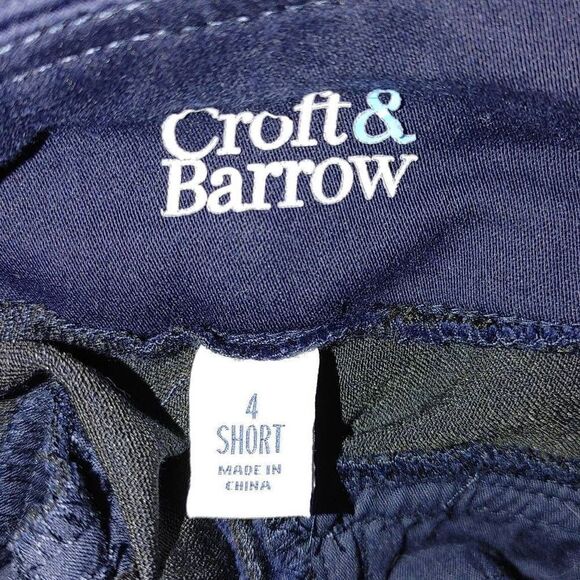 Croft & Barrow Women's Blue Skinny Pants Size 4 - Picture 1 of 11